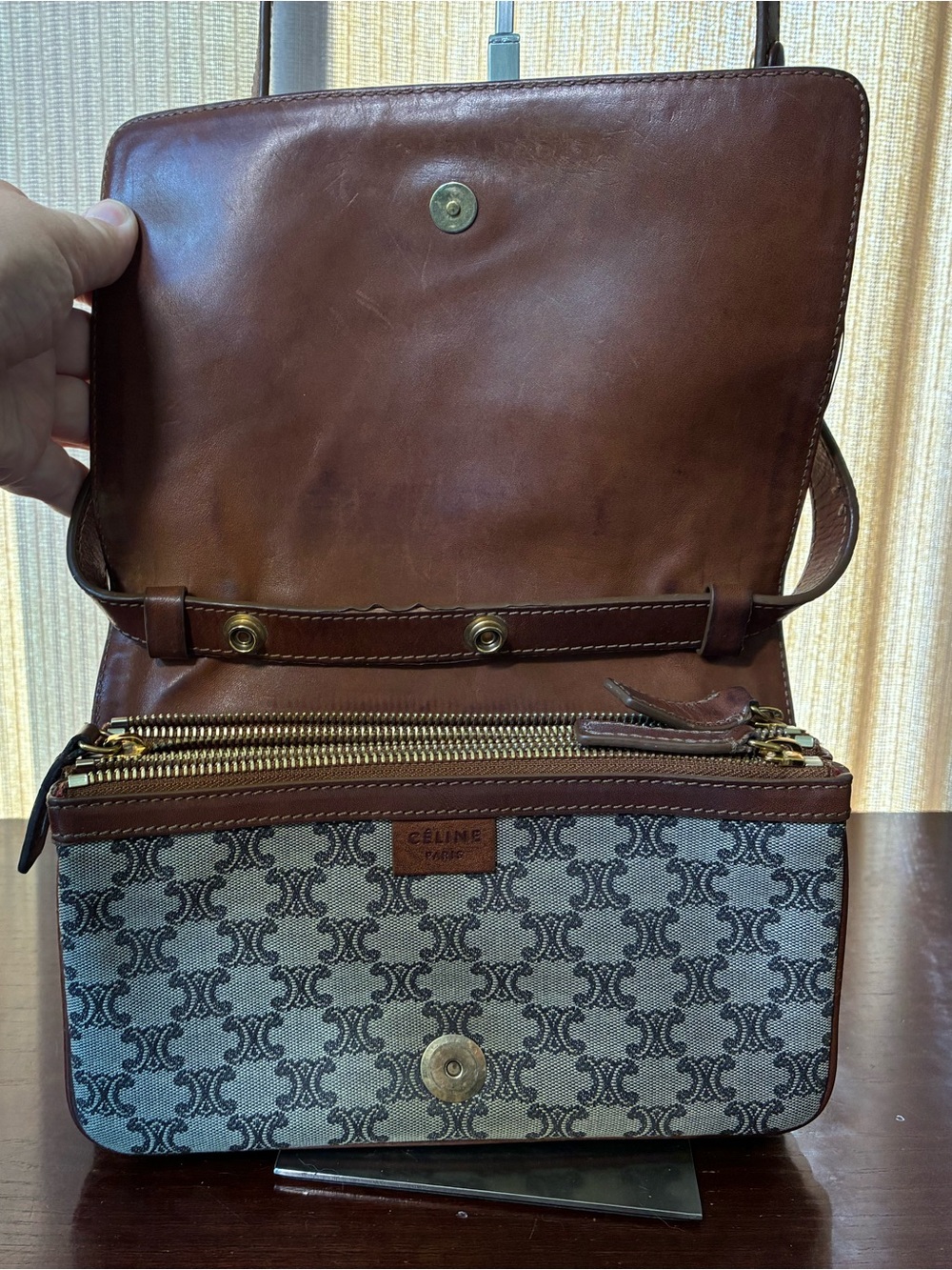 Celine Logo Crossbody - Picture 4 of 9